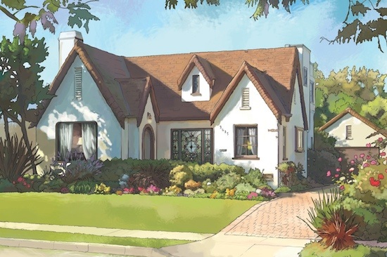 <p>French Eclectic Bungalow</p>